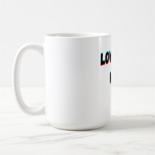 Love You Mum – Heartfelt Handwritten Typography Coffee Mug