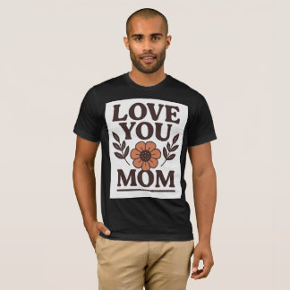 Love You Mum Heartfelt T-Shirt