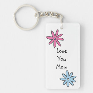 Love You Mum Key Ring