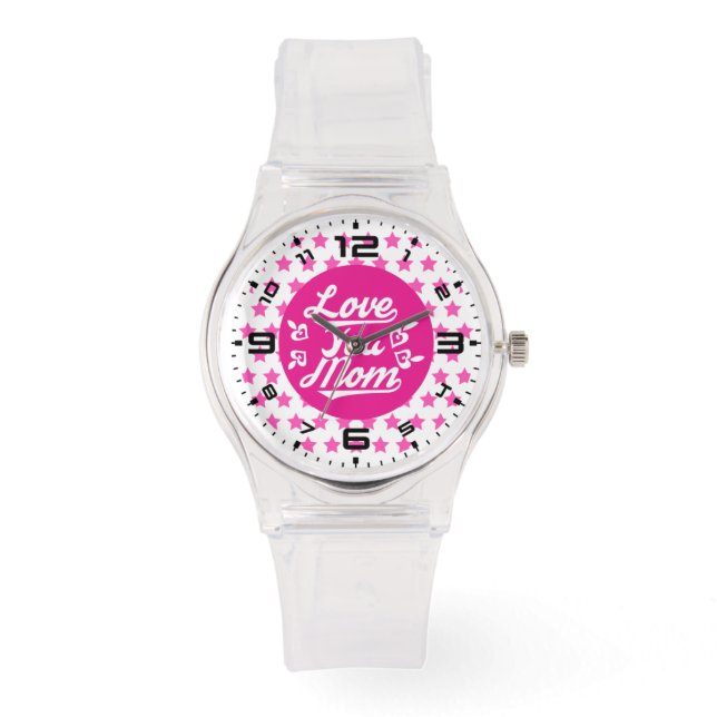 Love You Mum Mother's Day-11096 Watch (Front)