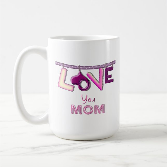 Love You Mum Mug (Left)