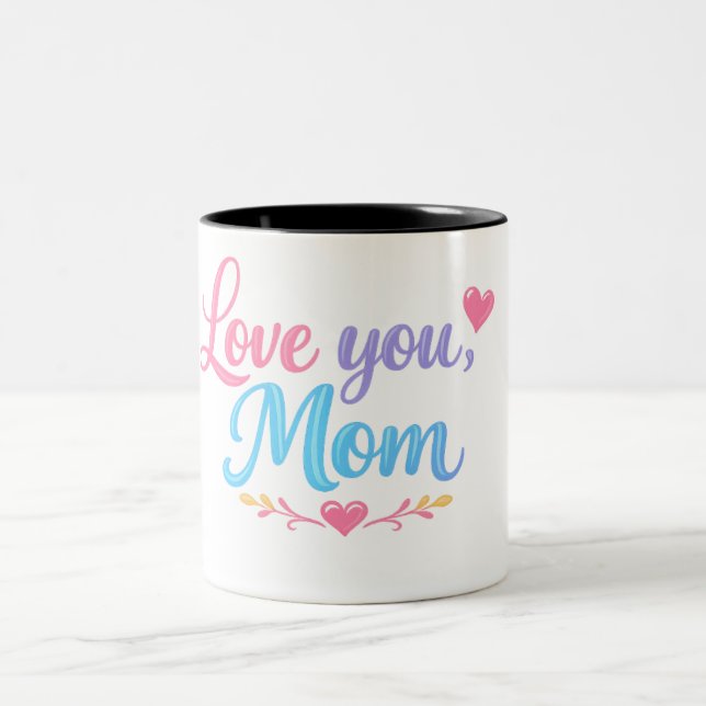 Love You Mum Mug Gift (Center)