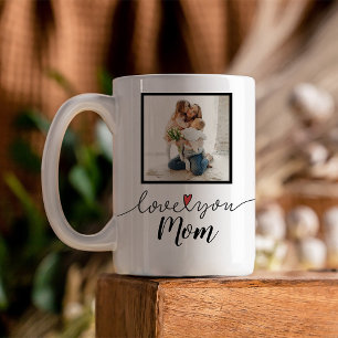 Love You Mum Photo Coffee Mug