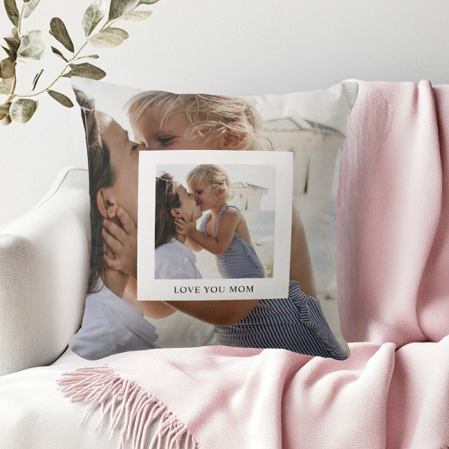 Love You Mum Photo Cushion (Creator Uploaded)