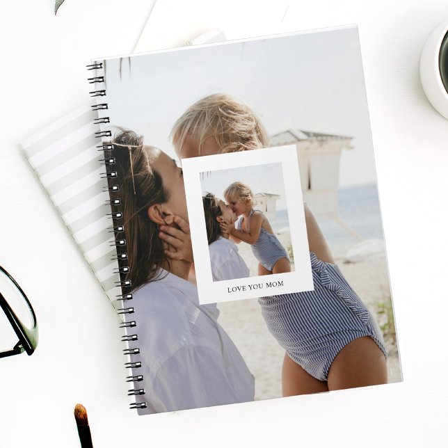 "Love You Mum Photo Gift  Notebook (Creator Uploaded)
