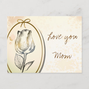 Love you Mum, postcard