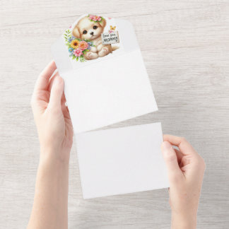 "Love You Mummy – A Heartfelt  All In One Invitation