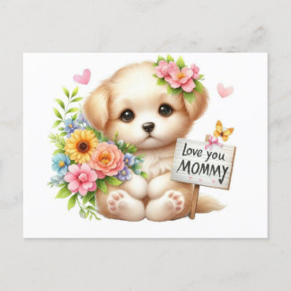 *"Love You Mummy – A Heartfelt Tribute"*   Holiday Postcard