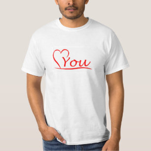 Love You, my heart is always open for you T-Shirt