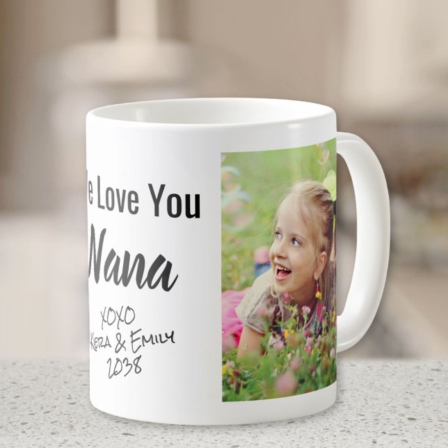 Love You Nana Grandma Photo Coffee Mug (Creator Uploaded)