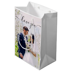 Love You Photo Gift Bag