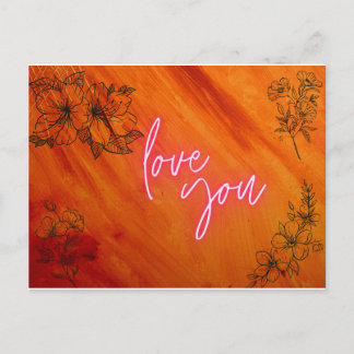 love you Postcard