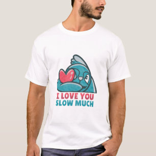 LOVE YOU SLOW MUCH VALENTINE'S DAY SLOTH T-Shirt