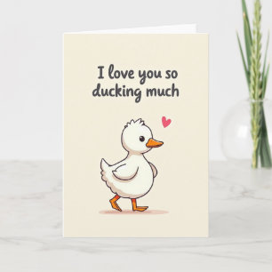 Love You So Much Bird Card