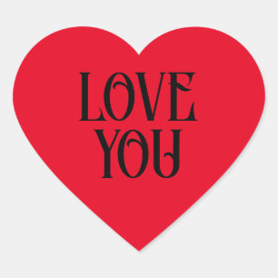 Love You Sticker