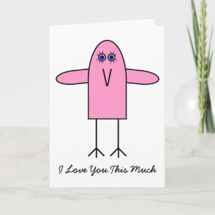 Love You This Much Holiday Card