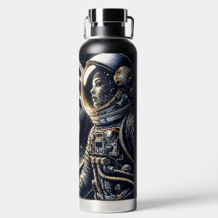 Love You to the Moon and Back   Astronauts Water Bottle