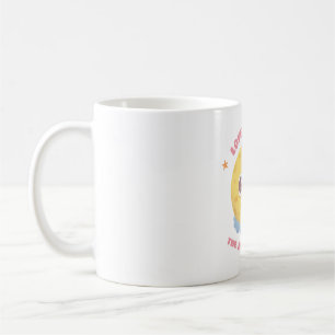 Love You To The Moon And Back, Cute Moon Sitting O Coffee Mug