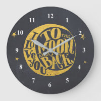 Love You To The Moon And Back Cute Romantic