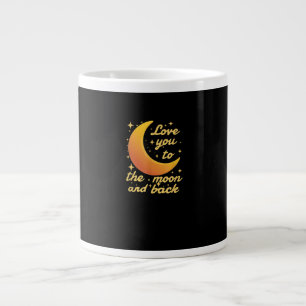 Love You To The Moon And Back Timeless Appeal  Large Coffee Mug