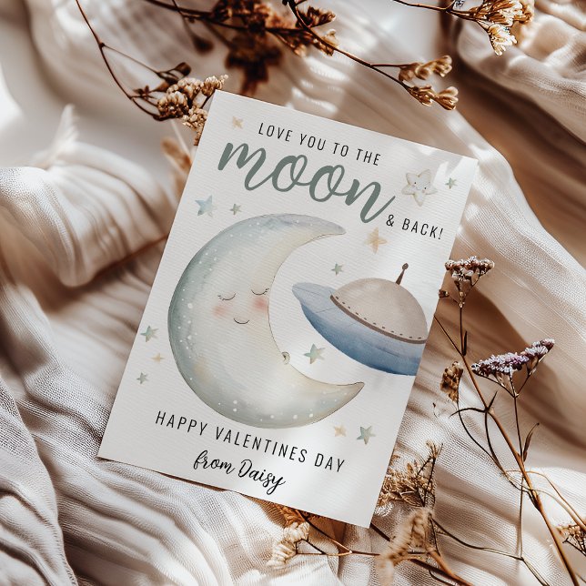Love You To The Moon And Back | Valentines Invitation (Creator Uploaded)