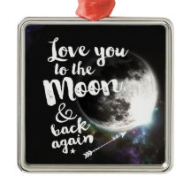 Love you to the Moon & back again • Space Design