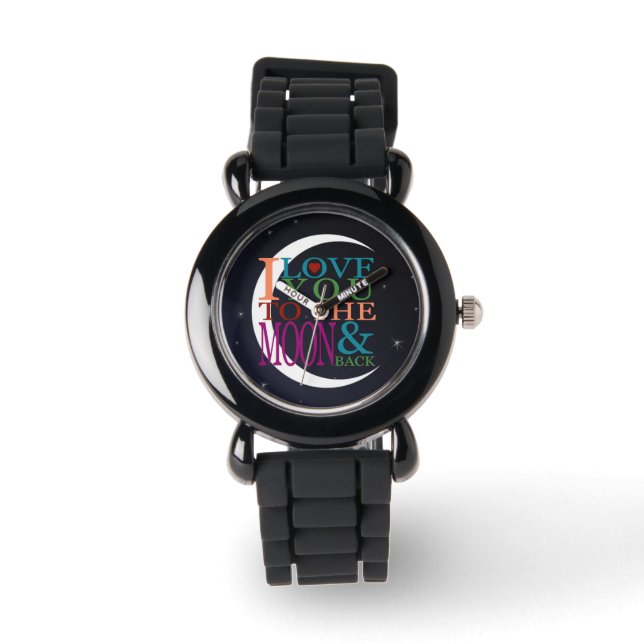 Love You to the Moon & Back Kid Watch (Front)