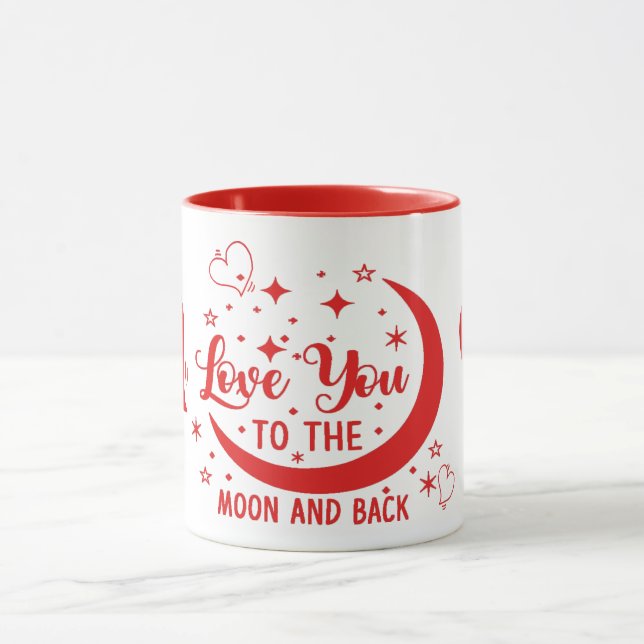 Love you to the Moon & Back Mug (Center)