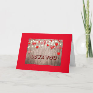*LOVE* YOU TODAY TOMORROW ALWAYS! CARD