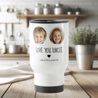 Love You Uncle | Personalised Two-Face Photo