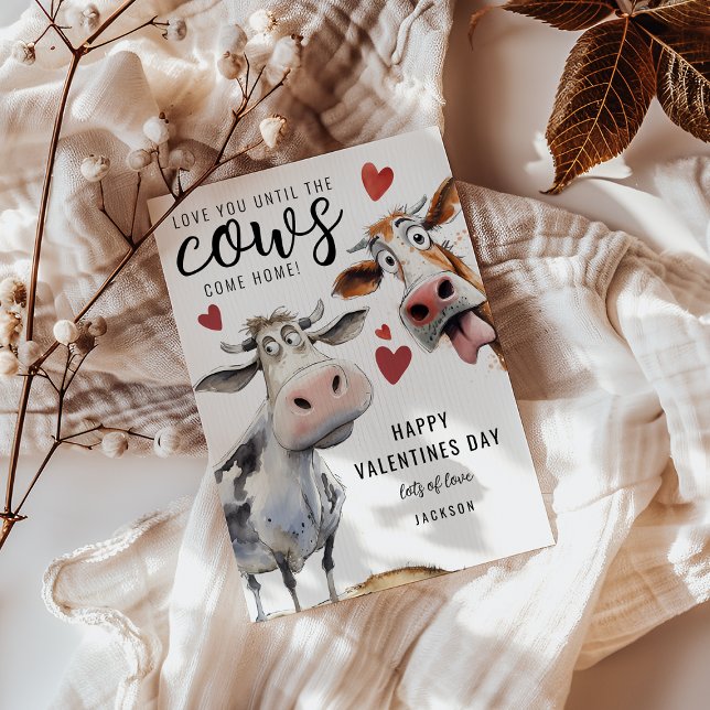 Love You Until The Cows Come Home | Valentines Invitation (Creator Uploaded)