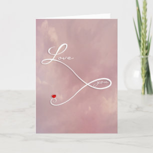 Love You Valentines Card