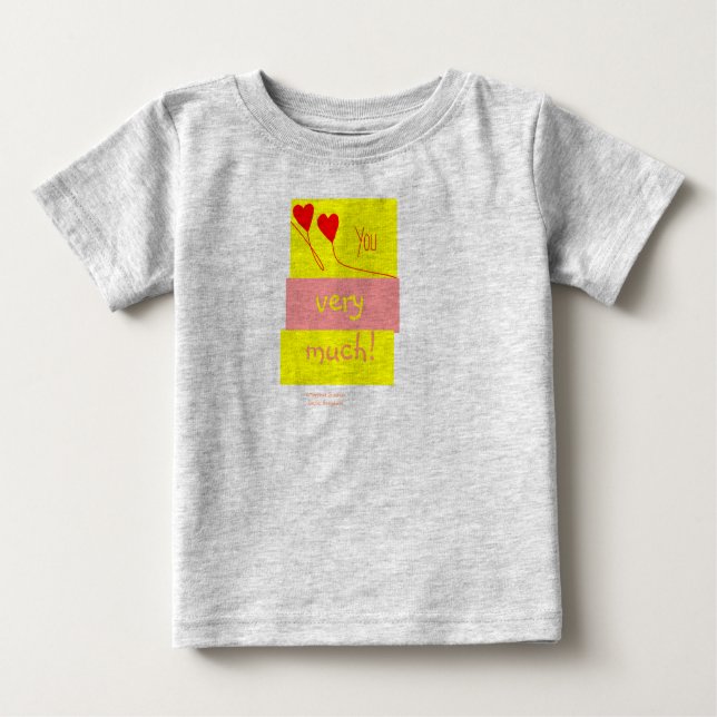 Love you very much! baby T-Shirt (Front)