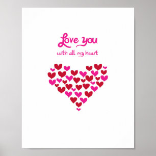 Love You With All My Heart  Poster