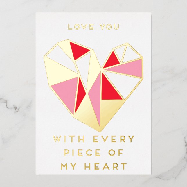 Love you with every piece of my heart (Front)