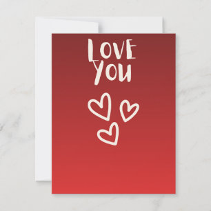 Love you with Hearts