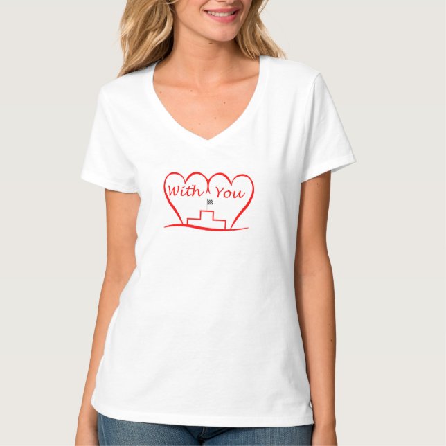 Love You, with you T-Shirt (Front)