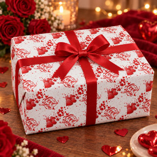 Love You Wrapping Paper
