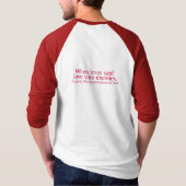 Love Your enemies T-Shirt (Back)