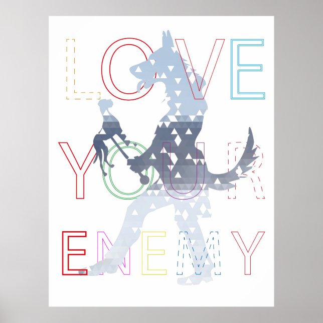 Love your Enemy Poster (Front)