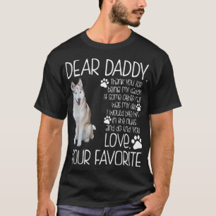 Love Your Favourite Husky Dog Tshirt