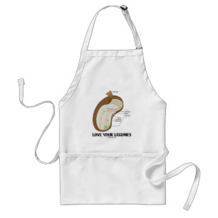Love Your Legumes (Bean Dicotyledon) Standard Apron
