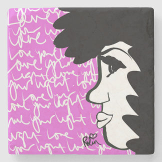 Love Your Light Stone Coaster