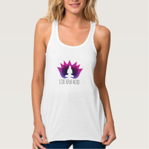 LOVE YOUR MIND Yoga T-shirt Singlet
