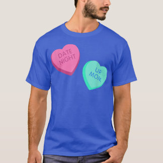 Love Your Mom Ur Mom Conversation Hearts Funny Can T-Shirt