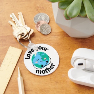 LOVE YOUR MOTHER KEYCHAIN