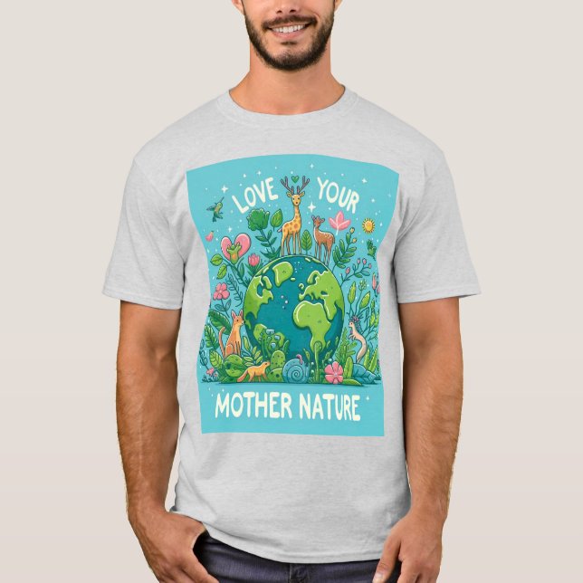 Love your mother (Nature) T-Shirt (Front)