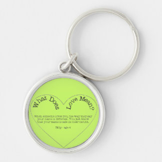 Love Your Name Key Ring