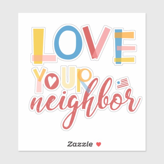 Love your neighbour (Sheet)