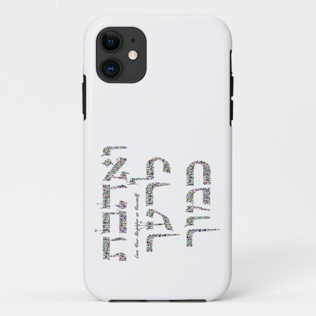 Love Your Neighbour as Yourself made with Gemstone Case-Mate iPhone Case (Back)